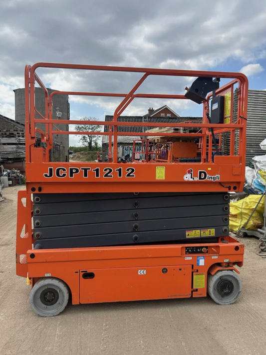 12m Dingli JCPT1212DC Electric Scissor Lift Access Platform MEWP (Genie, Skyjack)